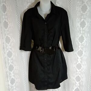 VTG, Y2Y MIXIT STRECH WOMEN'S MINI DRESS SIZE XL BELT NOT INCLUDED